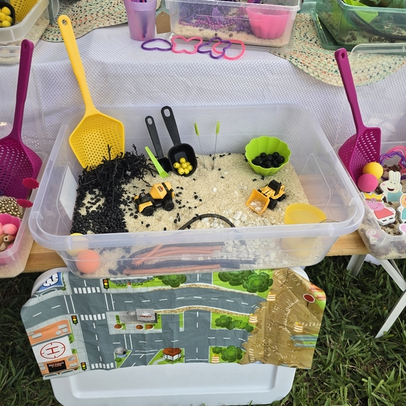 Sensory bins. I have about 13 available in various sizes. - Picture 11 of 15